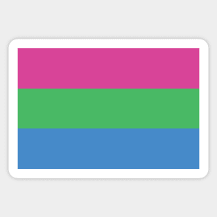 Polysexual Pride Flag Sticker